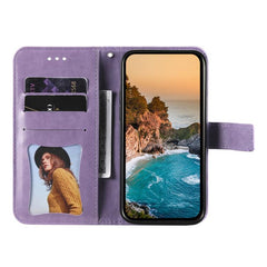 Seven-petal Flowers Embossing Leather Phone Case, For Huawei Mate 70 Air 5G, For Huawei nova 14 Lite, For Huawei Maimang 40 5G, For Huawei nova 14