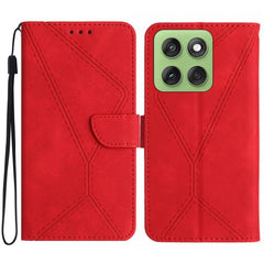 Stitching Embossed Leather Phone Case, For Motorola Edge 60 Pro, For Motorola Edge 60 5G, For Motorola Moto G Stylus 5G 2025, For Motorola Moto G05