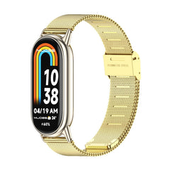 Mijobs Milan Buckle Metal Stainless Steel Watch Band, For Xiaomi Smart Band 10 / 9 / 8