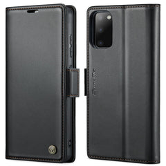 CaseMe 023 Butterfly Buckle Litchi Texture RFID Anti-theft Leather Phone Case, For Samsung Galaxy S20, For Samsung Galaxy S20+, For Samsung Galaxy A71 4G, For Samsung Galaxy A51 4G/M40s