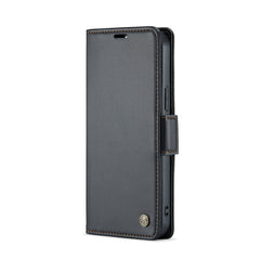 CaseMe 023 Butterfly Buckle Litchi Texture RFID Anti-theft Leather Phone Case, For iPhone 15 Pro Max, For iPhone 14, For iPhone 15 Pro, For iPhone 14 Plus
