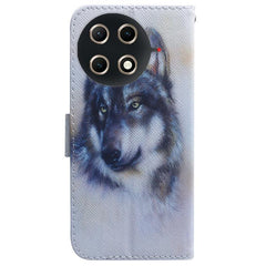 Coloured Drawing Flip Leather Phone Case, For Tecno Camon 30S / Camon 30S Pro, For Tecno Spark 30C