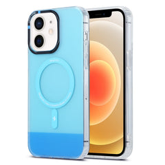 PC + TPU IMD MagSafe Magnetic Phone Case, For iPhone 12, For iPhone 14 Pro, For iPhone 15 Pro, For iPhone 15 Plus