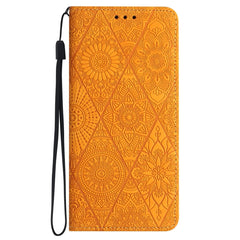 Ethnic Embossed Adsorption Leather Phone Case, For iPhone 13, For iPhone 13 Pro, For iPhone 13 Pro Max, For iPhone 12 / 12 Pro