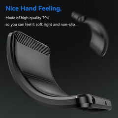 Brushed Texture Carbon Fiber TPU Phone Case, For Huawei nova 11i, For Huawei Maimang 20