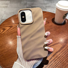Solid Color Wave Texture TPU Phone Case, For iPhone X / XS, For iPhone XR, For iPhone XS Max