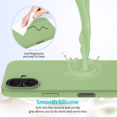 Solid Color Silicone Phone Case, For iPhone 16, For iPhone 15 Pro Max