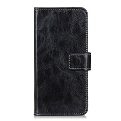 Retro Crazy Horse Texture Horizontal Flip Leather Phone Case, For iPhone 15