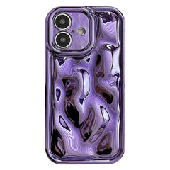 Electroplating Meteorite Texture TPU Phone Case, For iPhone 16 Plus, For iPhone 16, For iPhone 15 Pro Max, For iPhone 15 Pro, For iPhone 15 Plus, For iPhone 15