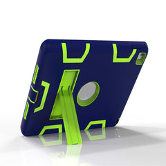 Shockproof PC + Silicone Protective Case,with Holder, For iPad 9.7(2017)