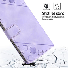 Skin-feel Embossed Leather Phone Case, For iPhone SE 2024, For iPhone 16 Pro Max, For iPhone 16 Pro, For iPhone 16 Plus