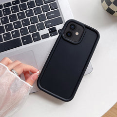 Shockproof Frame Frosted TPU Phone Case, For iPhone 12, For iPhone 12 Pro Max, For iPhone 12 Pro, For iPhone 11 Pro Max