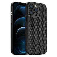 Honeycomb Radiating PC Phone Case, For iPhone 12 Pro, For iPhone 11 Pro Max, For iPhone 11