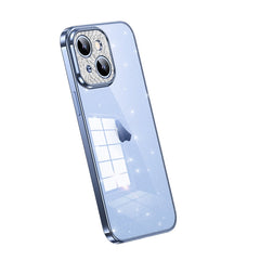 SULADA Electroplated Transparent Glittery TPU Phone Case, For iPhone 14 Plus, For iPhone 15 Pro Max, For iPhone 15 Pro, For iPhone 14, For iPhone 15 Plus, For iPhone 14 Pro