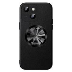 SULADA Microfiber Leather MagSafe Magnetic Phone Case, For iPhone 15, For iPhone 14 Plus, For iPhone 14