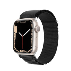 DUX DUCIS GS Series Nylon Loop Watch Band, For Apple Watch Series 7 41mm, For Apple Watch Series 7 45mm, For Apple Watch Series 6 40mm, For Apple Watch Series 6 44mm, For Apple Watch Series 5 44mm, For Apple Watch Series 5 40mm
