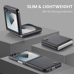 CaseMe 023 Butterfly Buckle Litchi Texture RFID Anti-theft Leather Phone Case, For Samsung Galaxy Z Flip6 / Flip7 FE, For Samsung Galaxy Z Fold6 5G, For Samsung Galaxy Z Fold5, For Samsung Galaxy Z Flip5