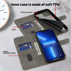 3D Painted Leather Phone Case, For iPhone 16 Plus, For iPhone 16