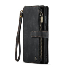 CaseMe C30 Card Slots Zipper Wallet Leather Phone Case, For Samsung Galaxy A25 4G, For Samsung Galaxy A15, For Samsung Galaxy A55 5G, For Samsung Galaxy A35 5G, For Samsung Galaxy S24 Ultra 5G, For Samsung Galaxy S24+ 5G