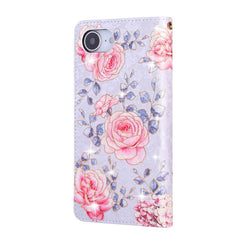Bronzing Painting RFID Leather Case, For iPhone 17e / 16e, For iPhone 16 Pro Max, For iPhone 16 Pro, For iPhone 16 Plus