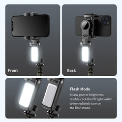 Q18 Desktop Intelligent Tracking Gimbal Stabilizer Multi-function Fill Light Selfie Stick, Q18