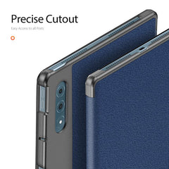 DUX DUCIS Domo Series Magnetic Flip Leather Tablet Case, For Lenovo Yoga Tab Plus, For Lenovo Tab P12 12.7 2023