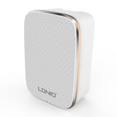 LDNIO A3304 17W 3 USB Interfaces Travel Charger Mobile Phone Charger,, US Plug, EU Plug, UK Plug, AU Plug