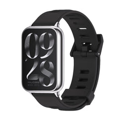 Mijobs Flat Hole Breathable Silicone Watch Band, For Redmi Watch 6 / 5 / Xiaomi Band 9 Pro