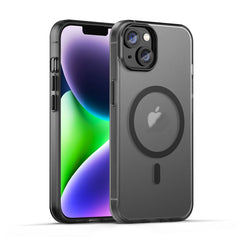 MagSafe Frosted Translucent TPU + PC Full Coverage Phone Case, For iPhone 14, For iPhone 14 Pro