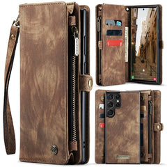 CaseMe 008 Detachable Multifunctional Leather Phone Case, For Samsung Galaxy S24 Ultra 5G, For Samsung Galaxy S24+ 5G, For Samsung Galaxy S24 5G