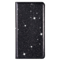 Ultrathin Glitter Magnetic Horizontal Flip Leather Case with Holder & Card Slots, For iPhone 6 Plus, For iPhone 8 / 7, For iPhone 8 Plus / 7 Plus, For iPhone 11