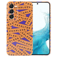 Painted Pattern Precise Hole PC Phone Case, For Samsung Galaxy S22 5G