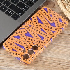 Painted Pattern Precise Hole PC Phone Case, For Samsung Galaxy A54 5G