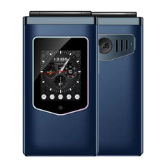 HAMTOD T8 4G Flip Phone, 2.8 inch + 1.77 inch, VoLTE, BT, SOS, OTG, EU Version