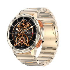 AK59 1.43 inch AMLOED Round Screen Steel Strap Smart Watch