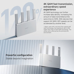 Xiaomi Router BE3600 WiFi7 2.5G Port Dual Band, US Plug, BE3600