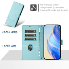 Honeycomb Embossing RFID Leather Phone Case, For iPhone XR, For iPhone XS Max, For iPhone 8 Plus / 7 Plus