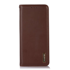 KHAZNEH Nappa Top Layer Cowhide Leather Phone Case, For Redmi Note 14 5G, For Redmi Note 14 Pro 5G, For Redmi 14C 4G
