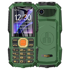Q7+ 4G Elder Keypad Rugged Phone, 1.77 inch, 16800mAh, 21 Keys, SOS, FM, Network: 4G, Dual SIM