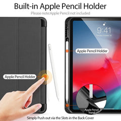 DUX DUCIS Domo Series Horizontal Flip Magnetic TPU + PU Leather Case with Three-folding Holder & Pen Slot & Sleep / Wake-up Function, For iPad Air 11 2025 / 2024 / 2022 / 2020 10.9