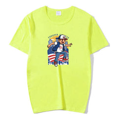 Boy Printed Round Neck Modal Short Sleeve T-shirt Print On Your Demand, XL, POD T-Shirt, XXL
