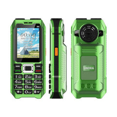 UNIWA M6000 Big Speaker Keypad Phone, 2.4 inch, Dual Flashlights, 21 Keys, SOS, FM, 4 SIM, GSM, EU Plug, US Plug, UK Plug, AU Plug