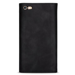 Skin Feel Zipper Horizontal Flip Leather Case with Holder & Card Slots & Photo Frame & Lanyard & Long Rope, For iPhone 6, For iPhone 6 Plus, For iPhone 7 / 8 / SE (2020), For iPhone 7 Plus / 8 Plus