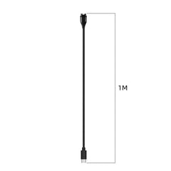 xDfind USB-C / Type-C Port Watch Charger With Data Transmission, Length: 1m, For Garmin Fenix 8 / 7X / 6S Pro