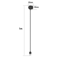 xDfind USB Port Magnetic Watch Charging Cable with Data Function & Chip Protection, Length: 1m, For Suunto 7