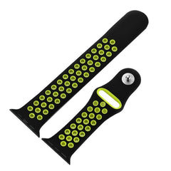 xDfind Two Color Silicone Sports Watch Band, For Apple Watch 46mm / 49mm / 45mm / 44mm, For Apple Watch 42mm / 41mm / 40mm / 38mm