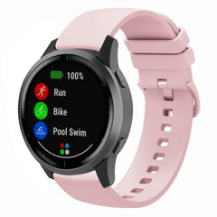 xDfind Flat Pure Color Silicone Watch Band, 20mm, 22mm