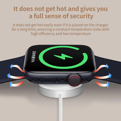 For Apple Watch Series xDfind Aluminum Alloy Shell Magnetic Wireless Watch Charger, Type-C, USB-A