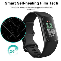5pcs xDfind Soft Hydrogel Film Full Cover Front Protector, For Fitbit Charge 6, For Fitbit Versa 4, For Fitbit Charge 5, For Fitbit Luxe, For Fitbit Versa 3, For Fitbit Versa 2, For Fitbit Versa