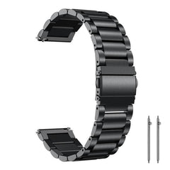 xDfind Three Beads Stainless Steel Watch Band, 22mm